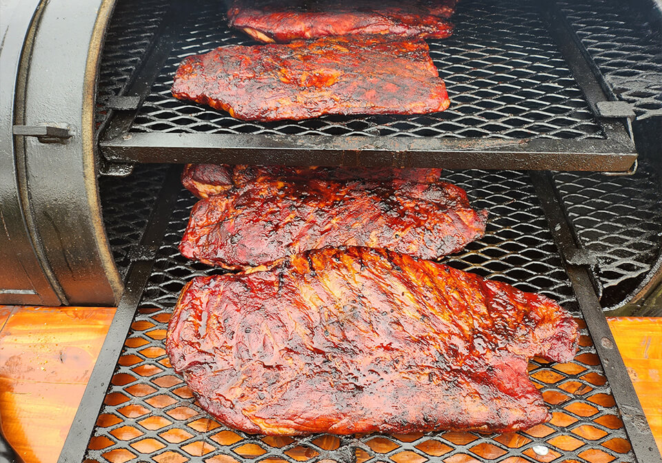 smoked brisket is one of the favorites on the catering menu 
